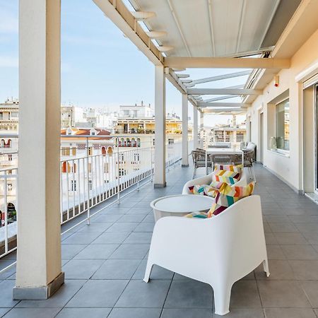 Apollo, Luxe Aristotelous Penthouse, City View Saloniki Zewnętrze zdjęcie
