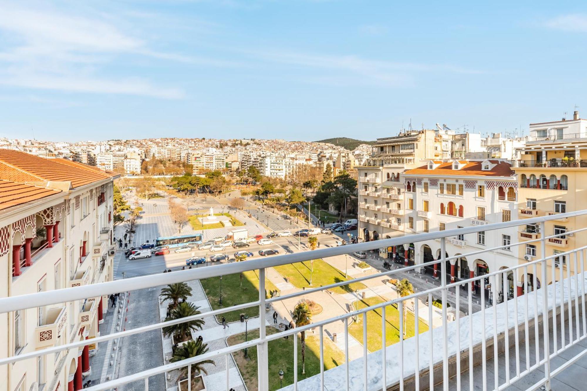 Apollo, Luxe Aristotelous Penthouse, City View Saloniki Zewnętrze zdjęcie