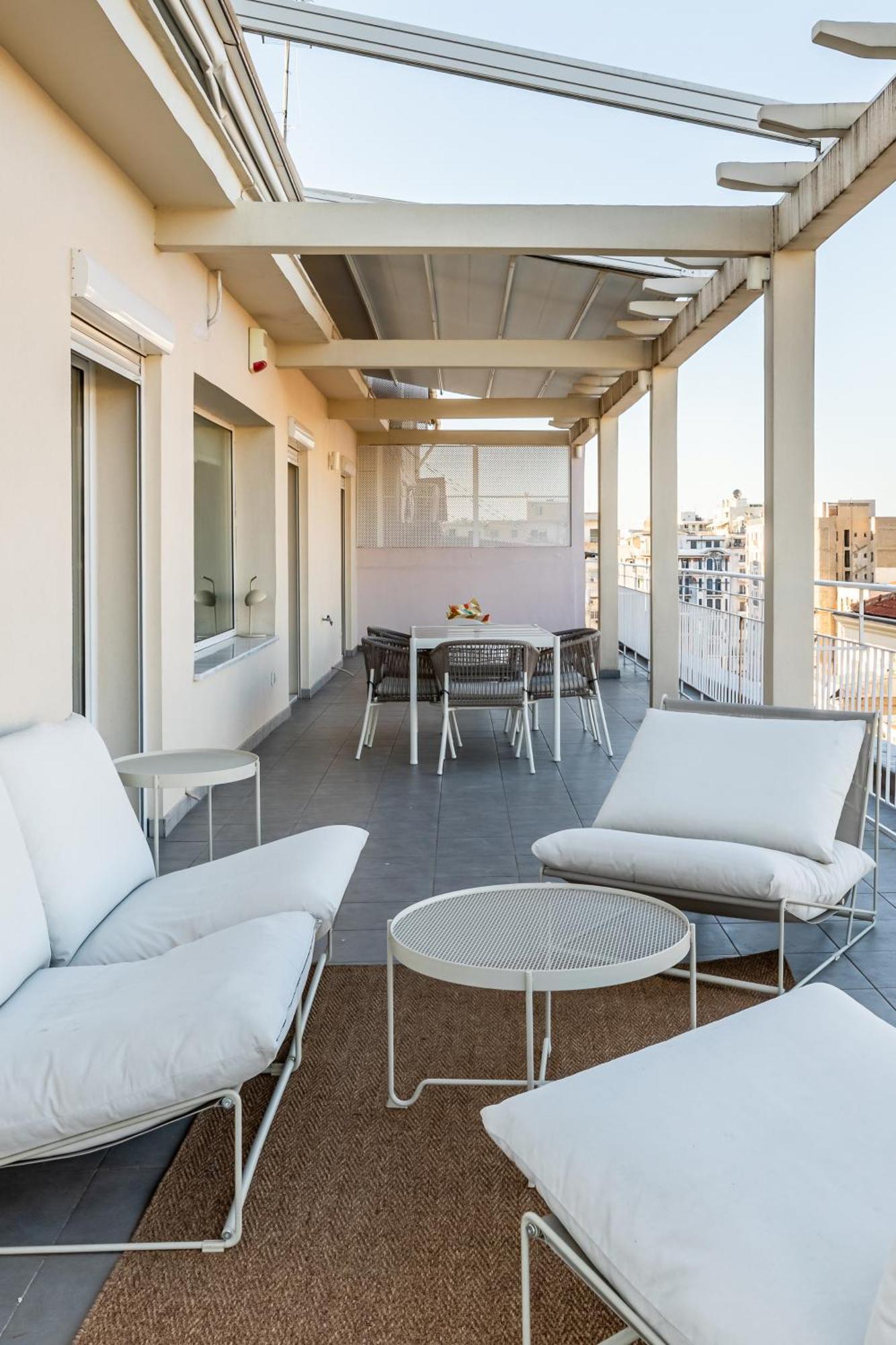 Apollo, Luxe Aristotelous Penthouse, City View Saloniki Zewnętrze zdjęcie
